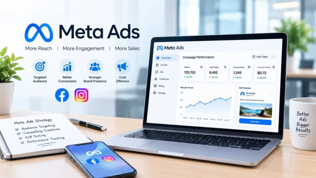 Meta Ads services for Facebook and Instagram advertising