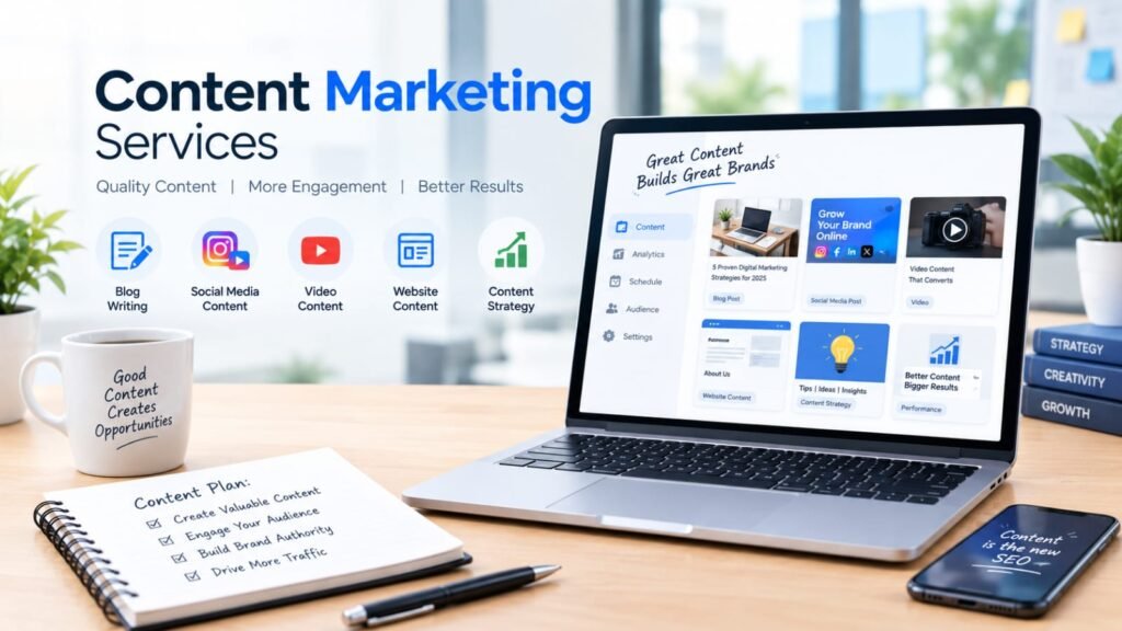Content marketing services for business growth