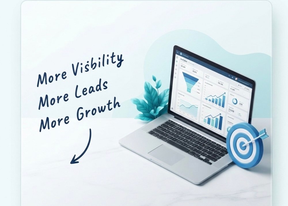 Digital marketing services helping businesses improve visibility and growth