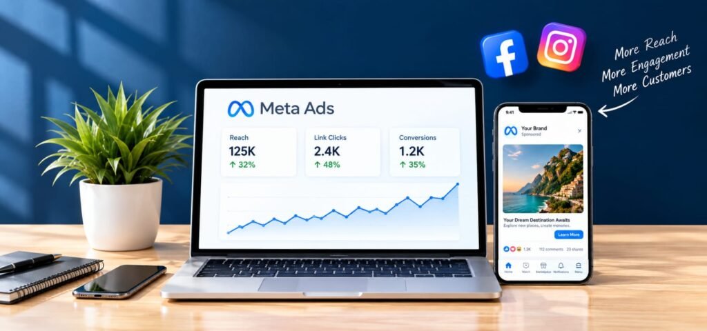 Social media advertising campaigns for business promotion
