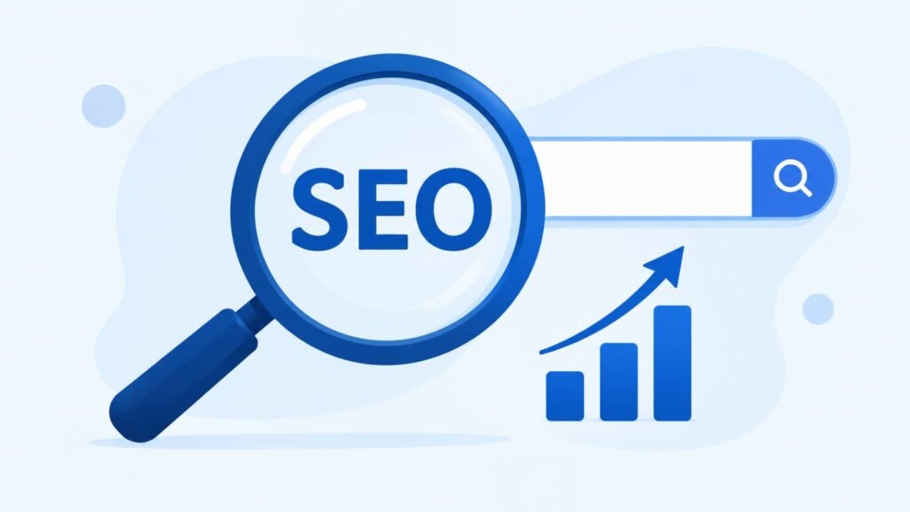 Search engine optimization concept illustration