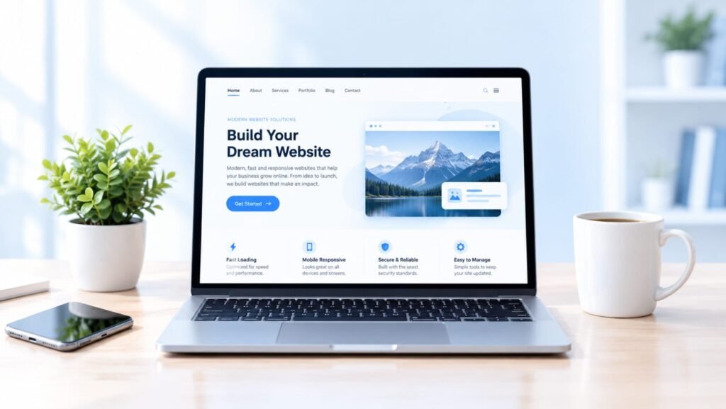 Professional website development for modern businesses